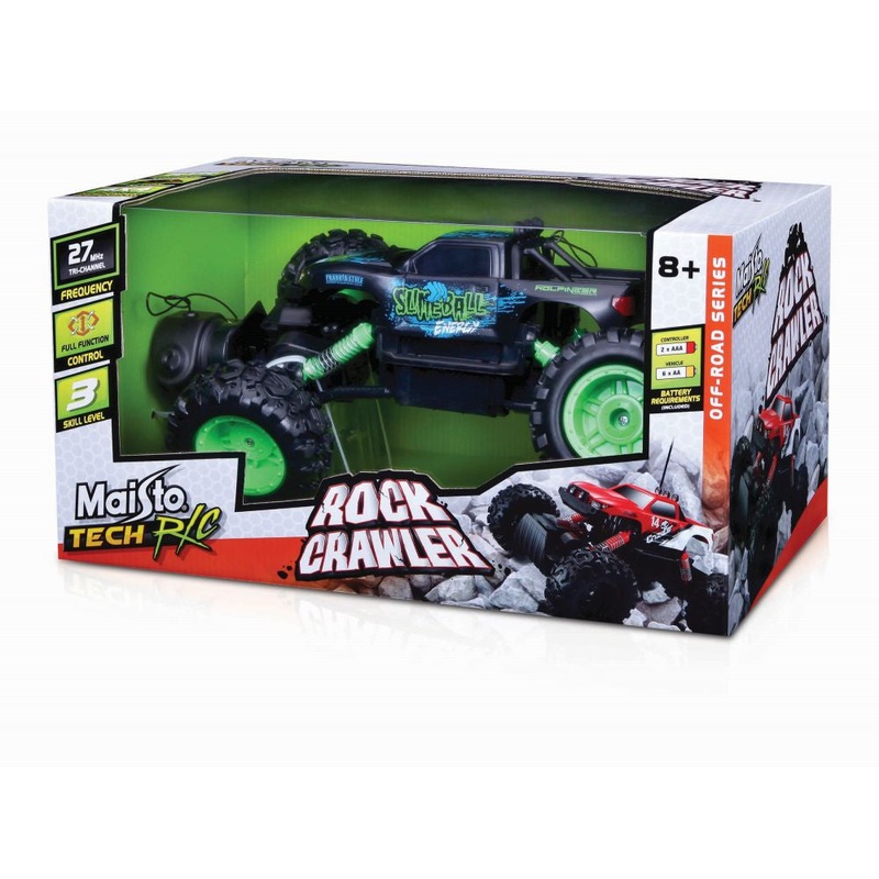Maisto - R/C Rock Crawler Complete 6V Bat.