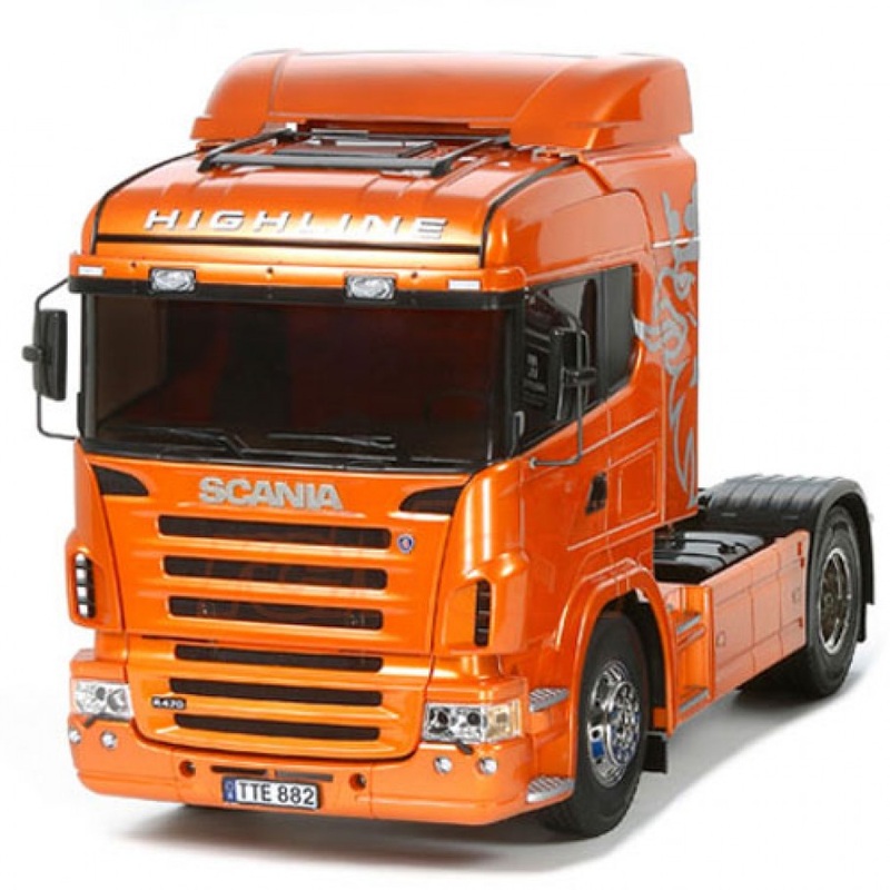 Tamiya - R/C Scania R470 Highline (Orange Edition)