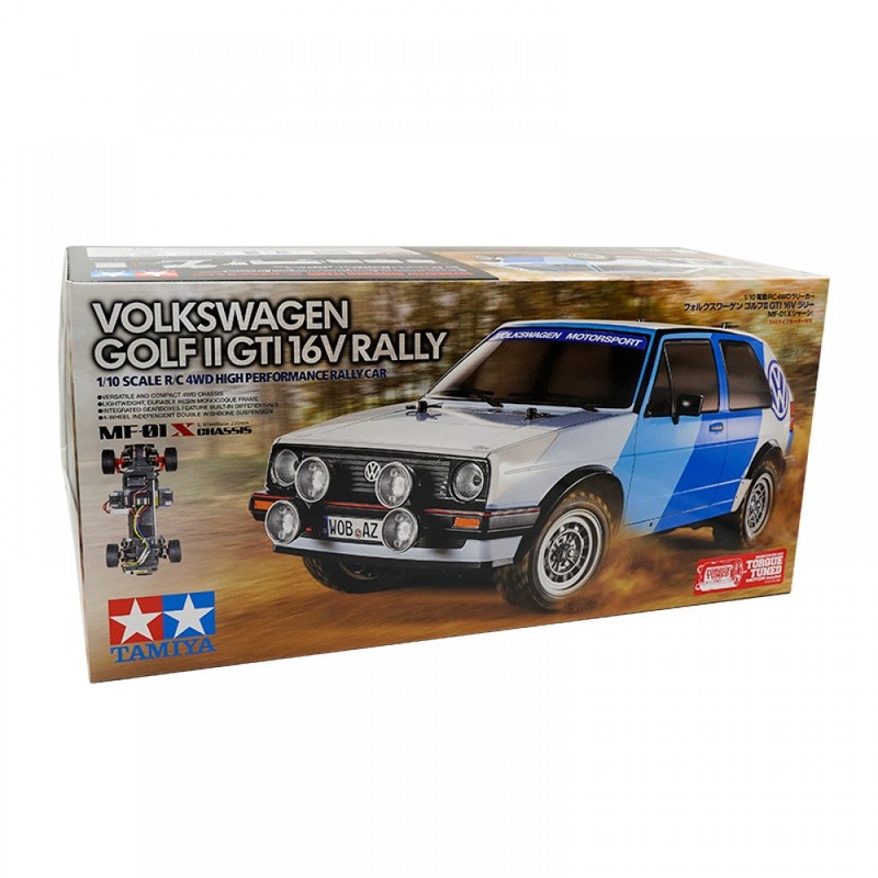 Tamiya - R/C Volkswagen Golf MK2 A2 Rally (MF01X) (No ESC Incl.)