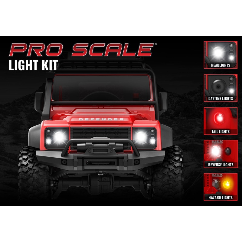 Traxxas - 9784 - LED Light Set (Complete) for TRX-4M Land Rover
