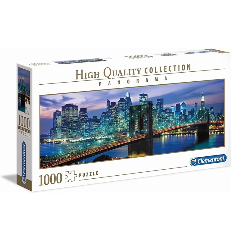 Clementoni - Panorama - New York Brooklyn Bridge (1000 pcs)