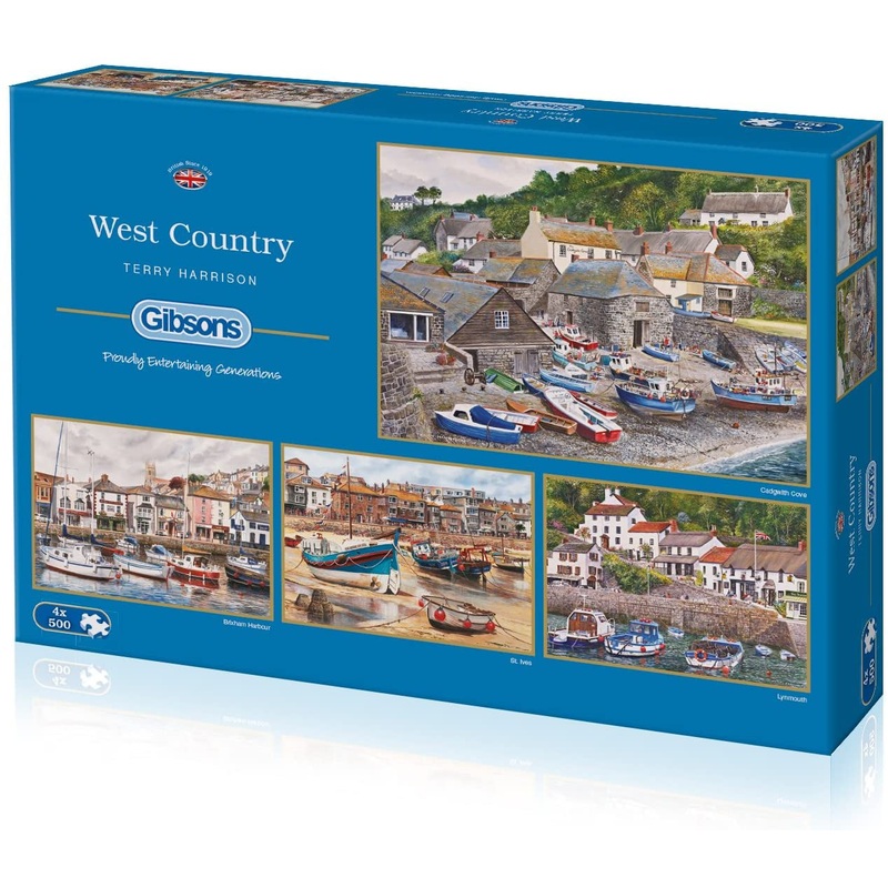 Gibsons - West Country (4 X 500 Pcs)