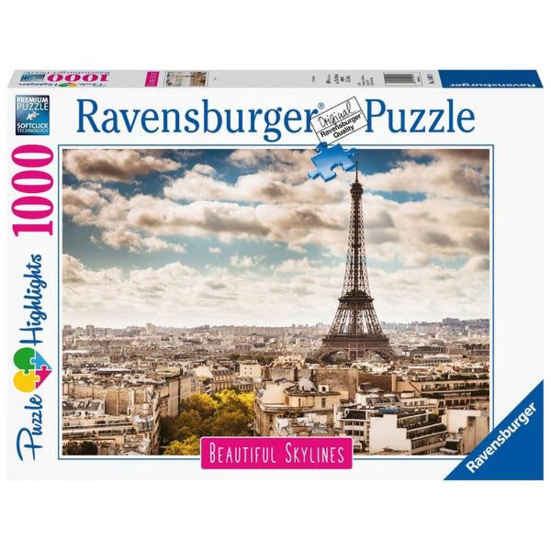 Ravensburger - Beautiful Skylines Paris (1000pcs)
