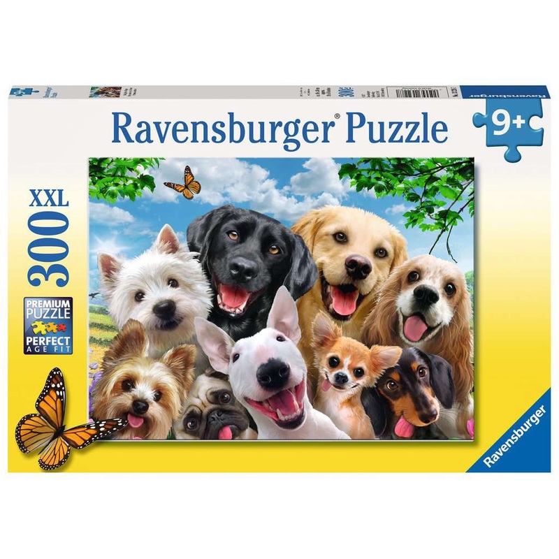 Ravensburger - Delighted Dogs (300pcs) XXL Puzzle
