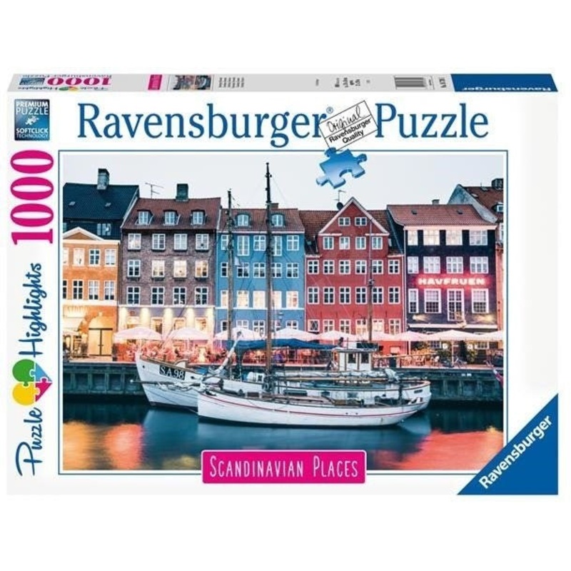Ravensburger - Scandinavian Places Kopenhagen  Denmark (1000pcs)