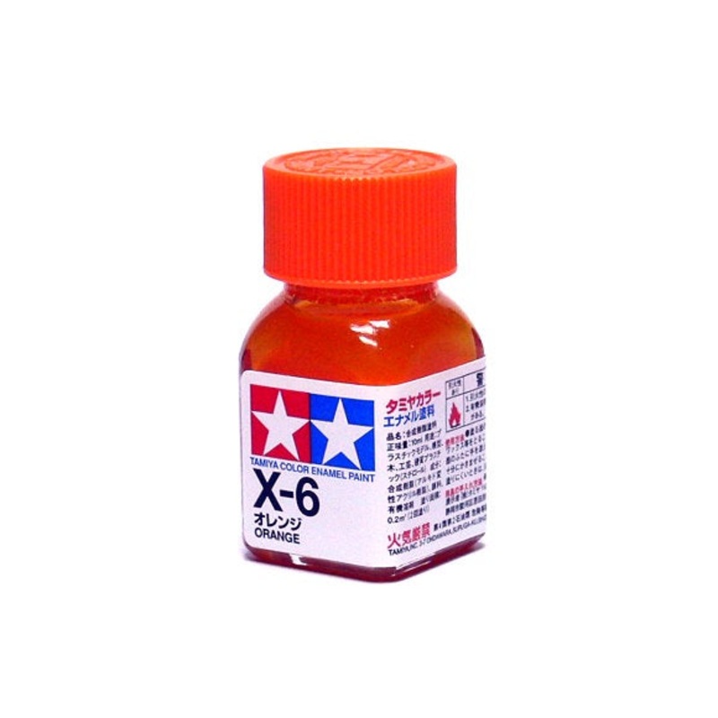 Tamiya - X-6 Orange Enamel (10ml)