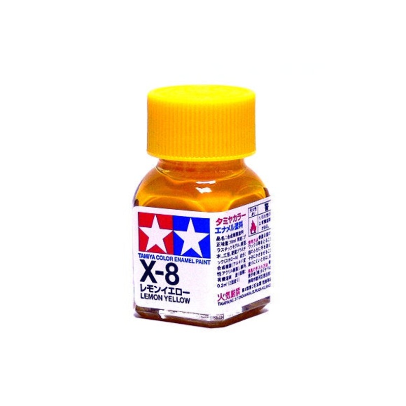 Tamiya - X-8 Lemon Yellow Enamel (10ml)