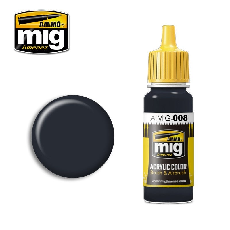 AMMO - 008 RAL 7021 Dunkelgrau (17ml)