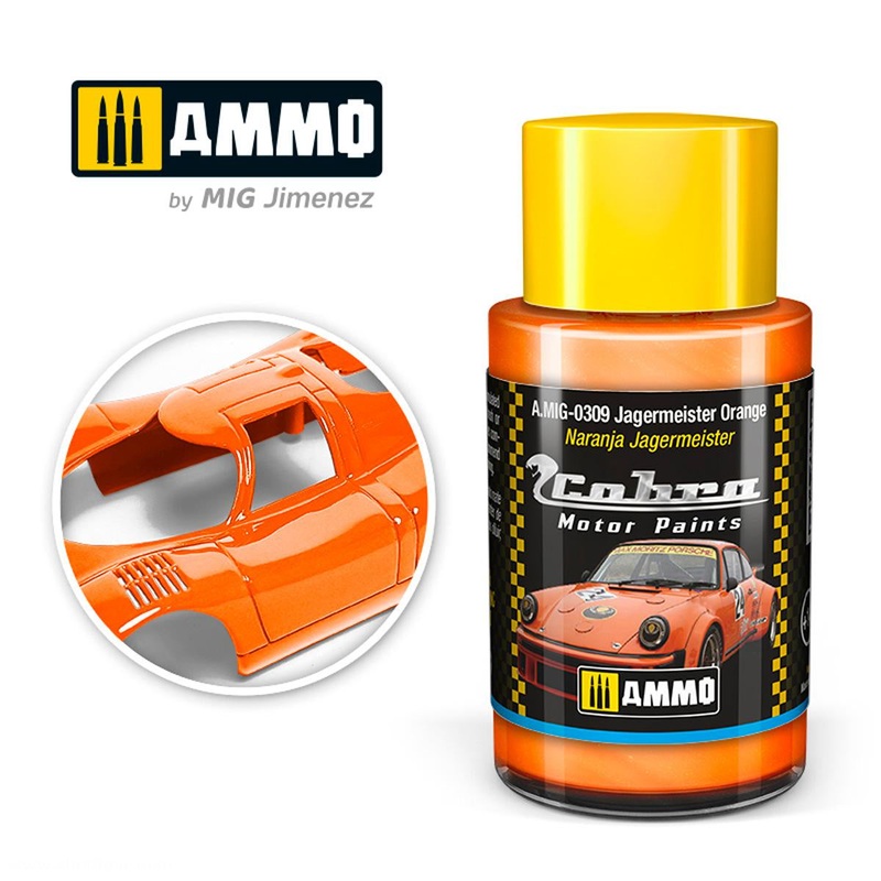 AMMO - 0309 Cobra Motor Jagermeister Orange