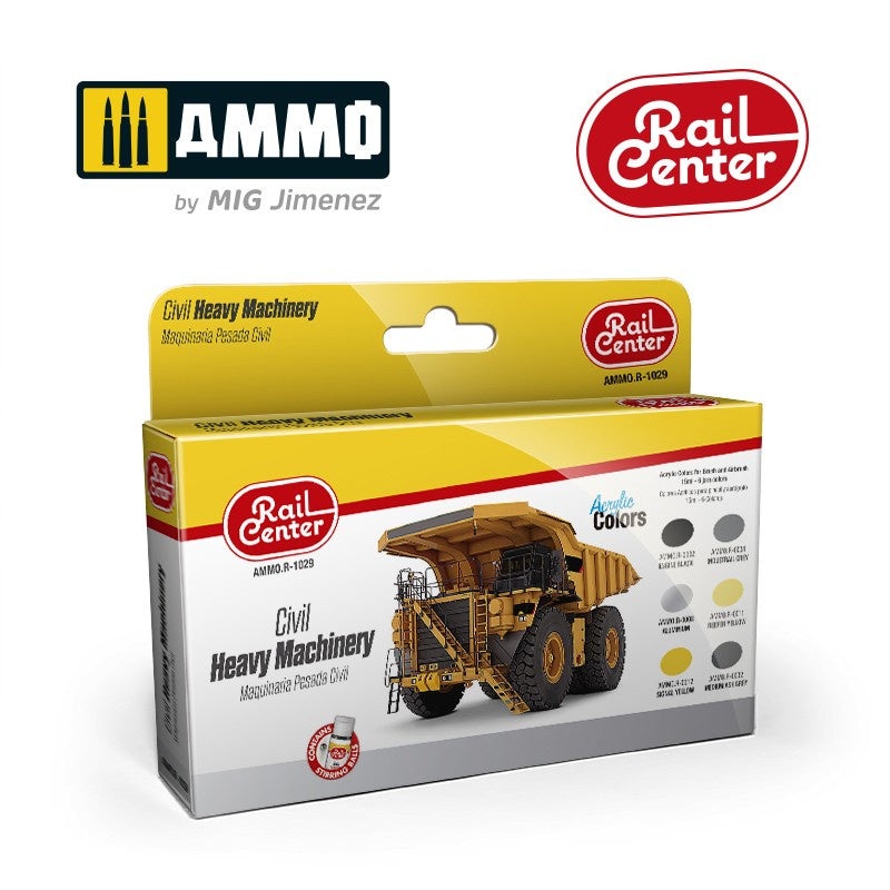 AMMO - R-1029 Civil Heavy Machinery (Paint Set)