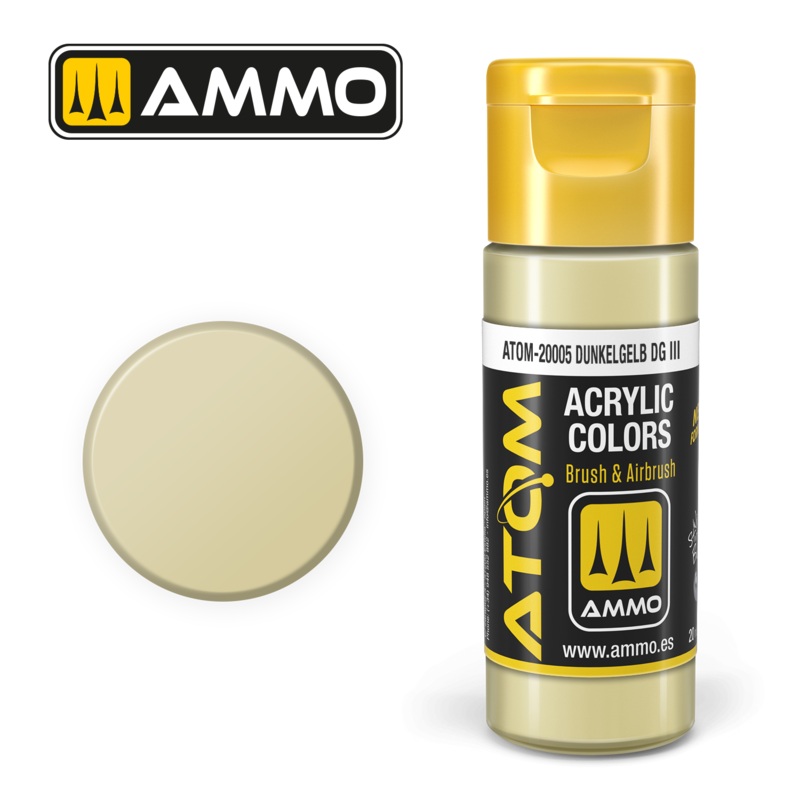ATOM - 20005  Dunkelgelb DG III (20ml)