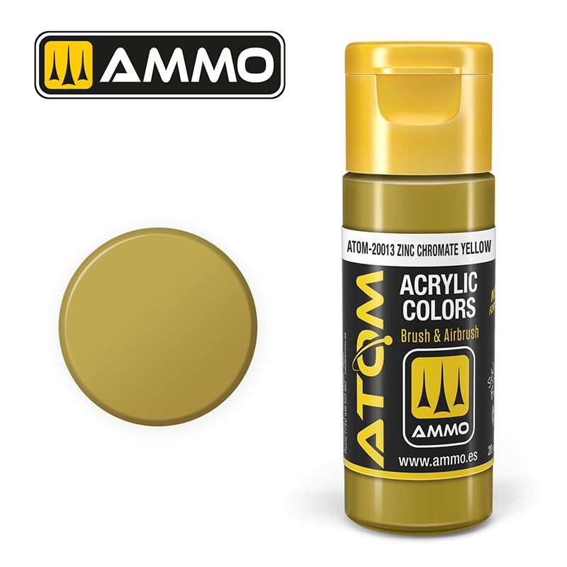 ATOM - 20013  Zinc Chromate Yellow (20ml)
