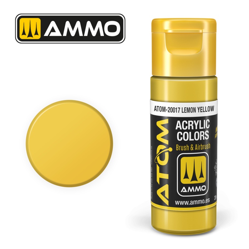 ATOM - 20017  Lemon Yellow (20ml)