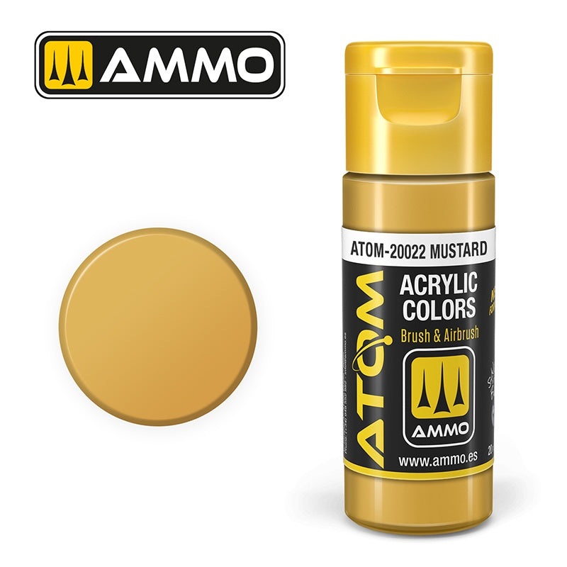 ATOM - 20022  Mustard (20ml)