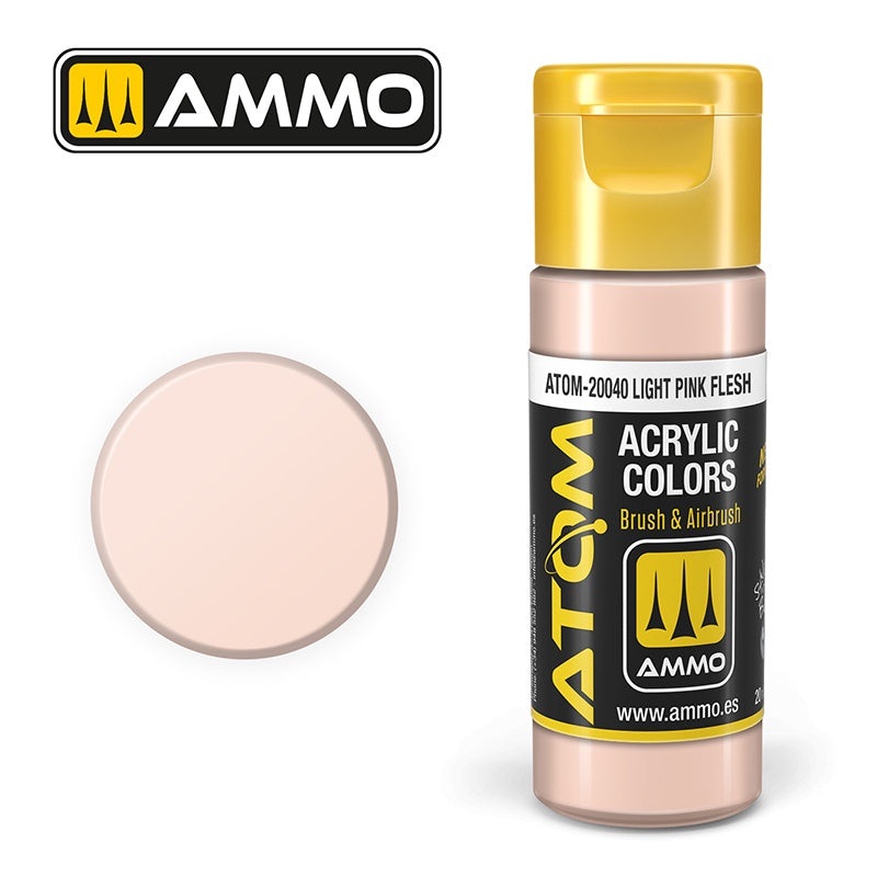 ATOM - 20040  Light Pink Flesh (20ml)