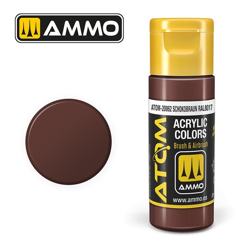 ATOM - 20062  Schokobraun RAL 8017 (20ml)