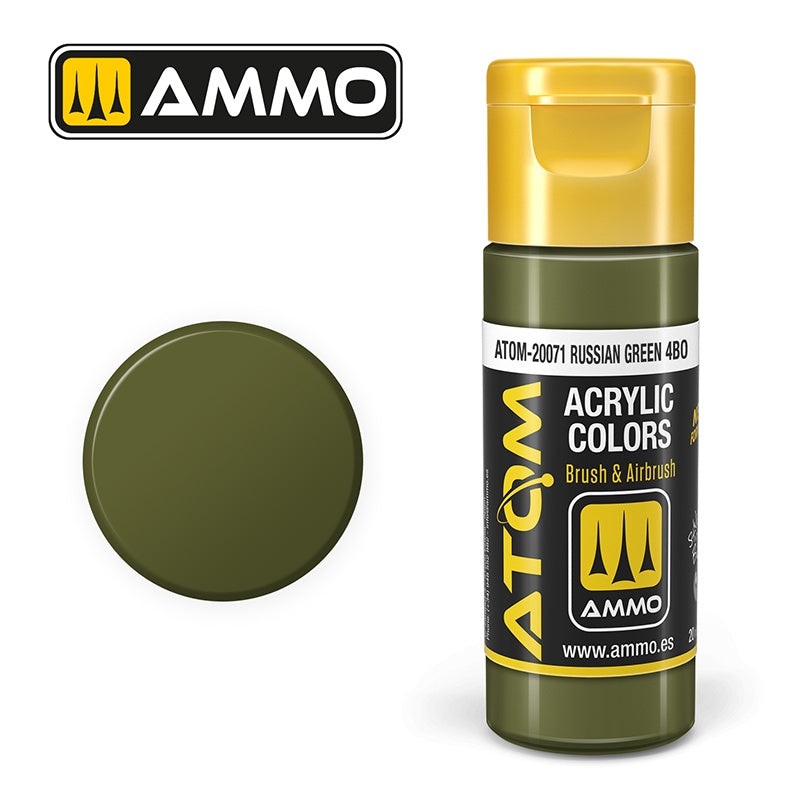 ATOM - 20071  Russian Green 4BO (20ml)