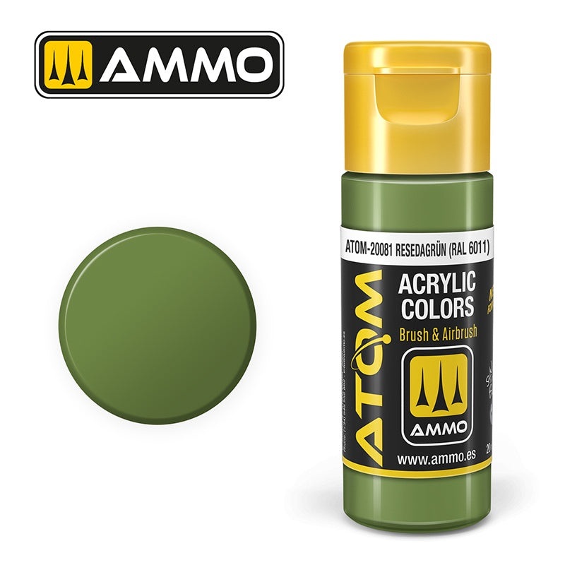 ATOM - 20081  Resedagrun RAL 6011 (20ml)