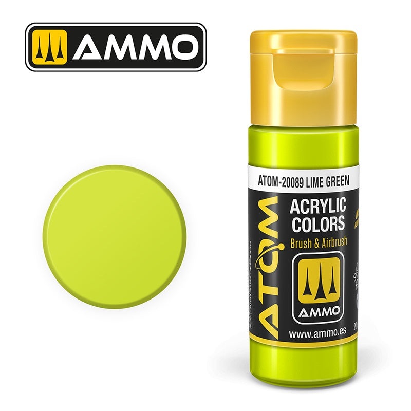 ATOM - 20089  Lime Green (20ml)