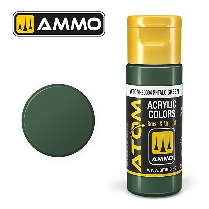 ATOM - 20094  Phtalo Green (20ml)