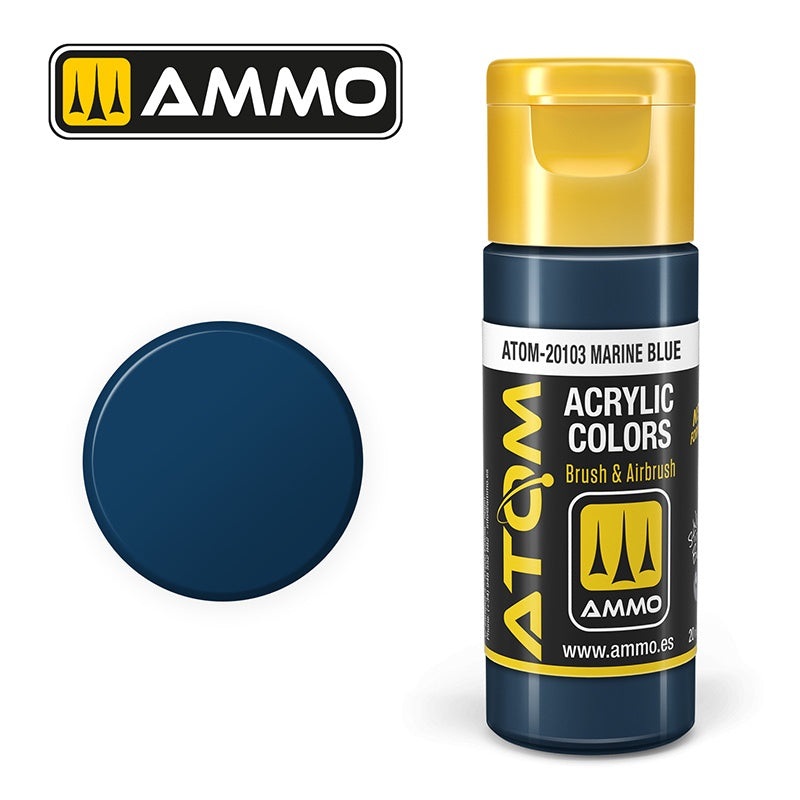 ATOM - 20103  Marine Blue (20ml)
