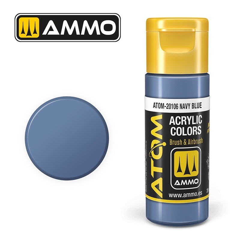 ATOM - 20106  Navy Blue (20ml)