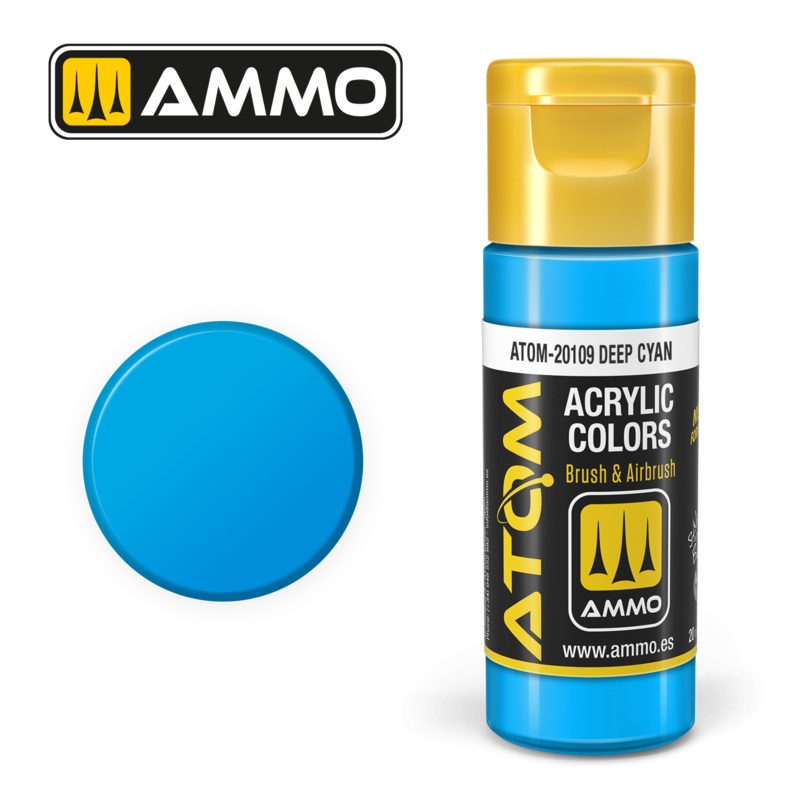 ATOM - 20109  Deep Cyan (20ml)