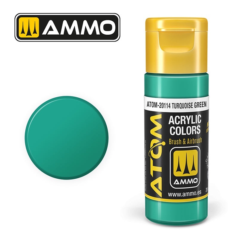 ATOM - 20114  Turquoise Green (20ml)
