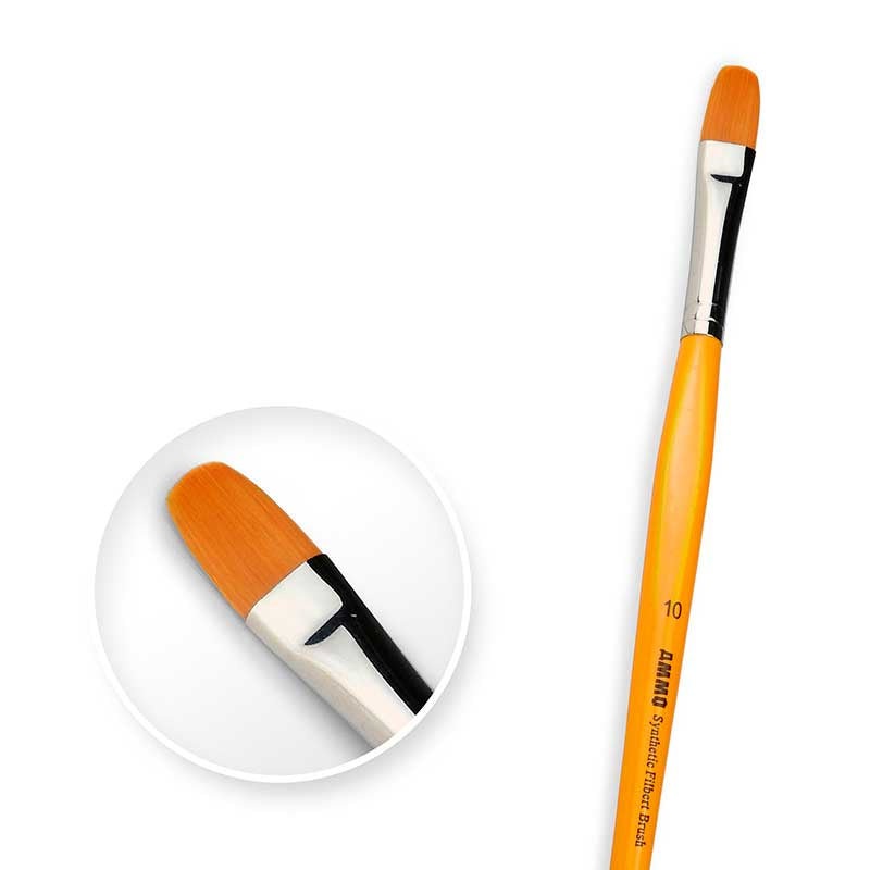 AMMO - #10 Synthetic Filbert Brush