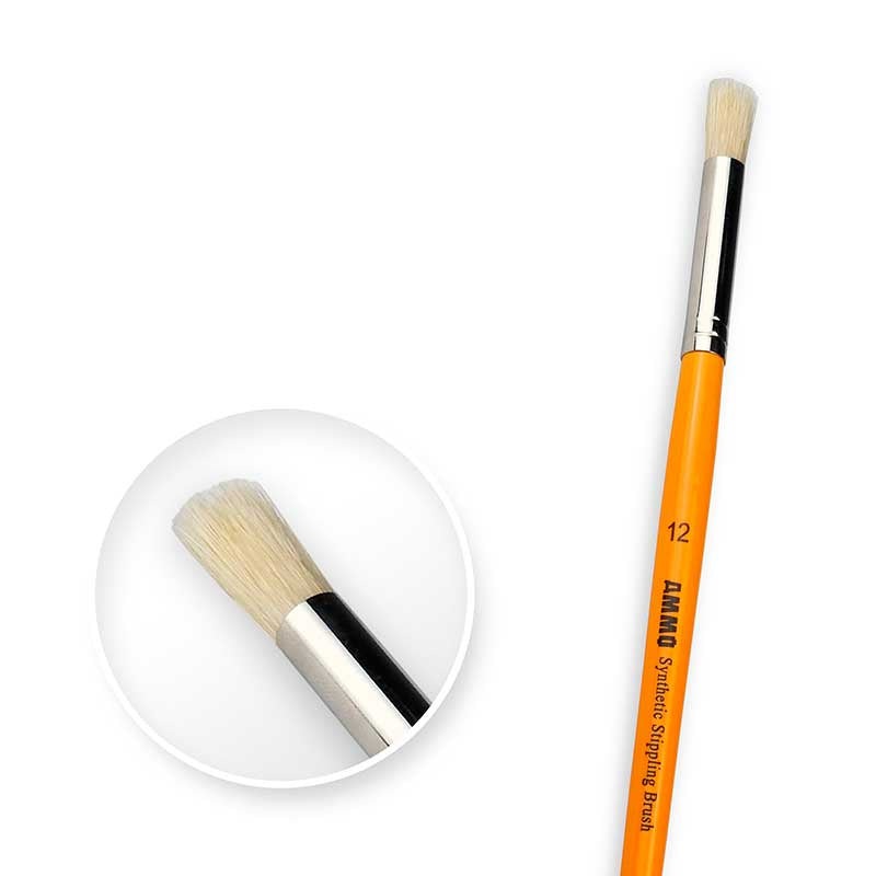 AMMO - #12 Synthetic Stippling Brush