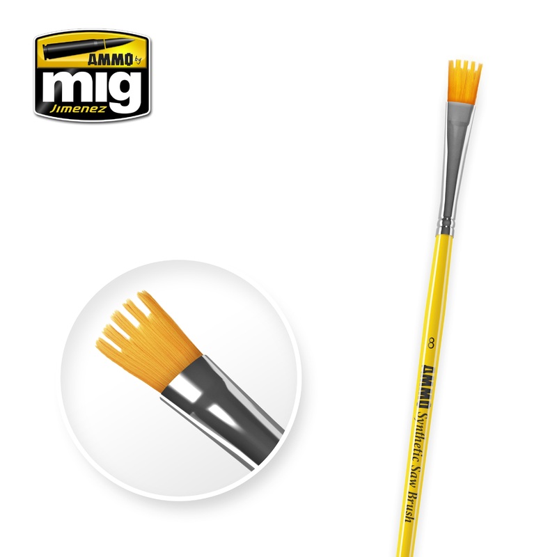 AMMO - #8 Synthetic Saw Brush
