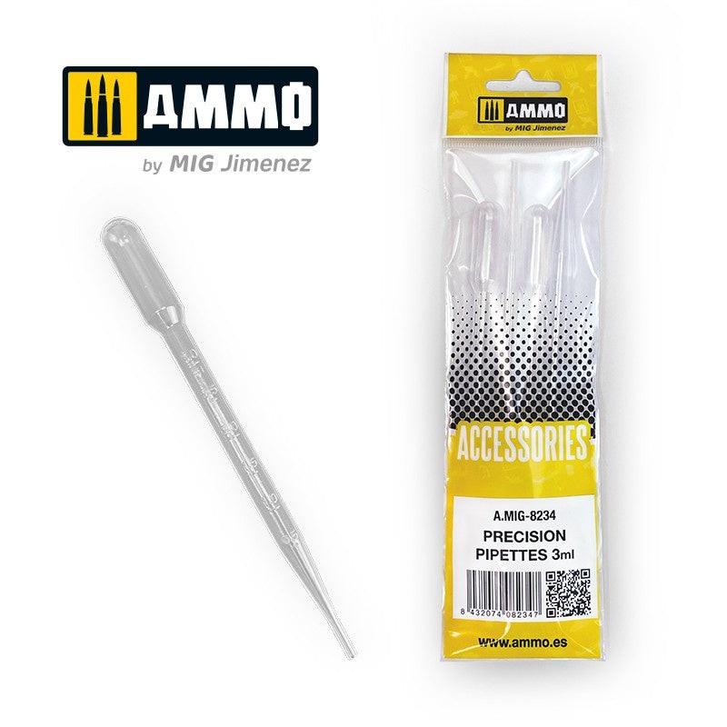 AMMO - Large Pipettes 3mL (0.1 oz) 4pcs
