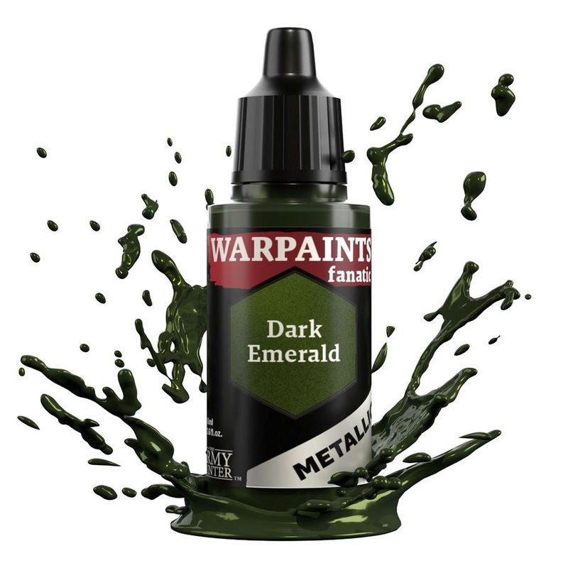 Warpaints Fanatic Metallic: Dark Emerald  (WP3196) (18ml)