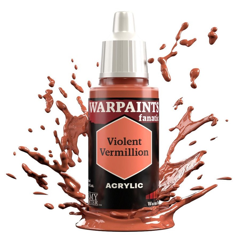Warpaints Fanatic: Violent Vermilion  (WP3107) (18ml)