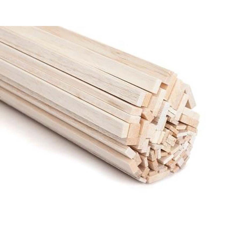 Balsa - Rectangle 10 x 12 x 1200mm