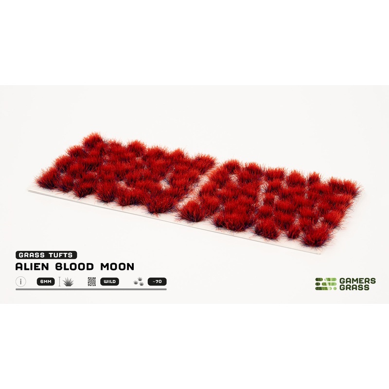 Gamers Grass - 6mm Tufts - Alien Blood Moon (Wild)