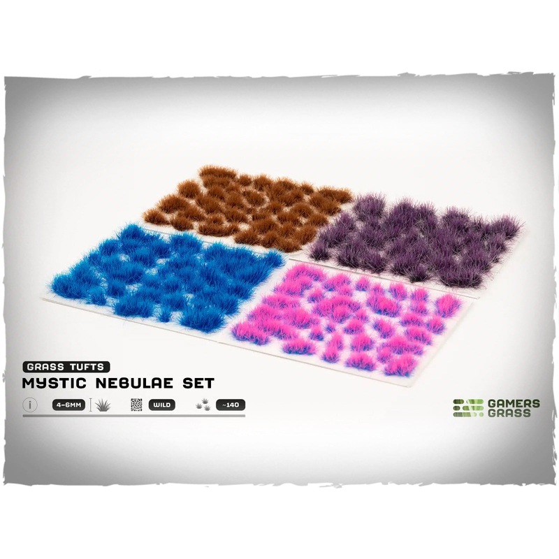 Gamers Grass - Tuft Set - Mystic Nebulae (Wild)