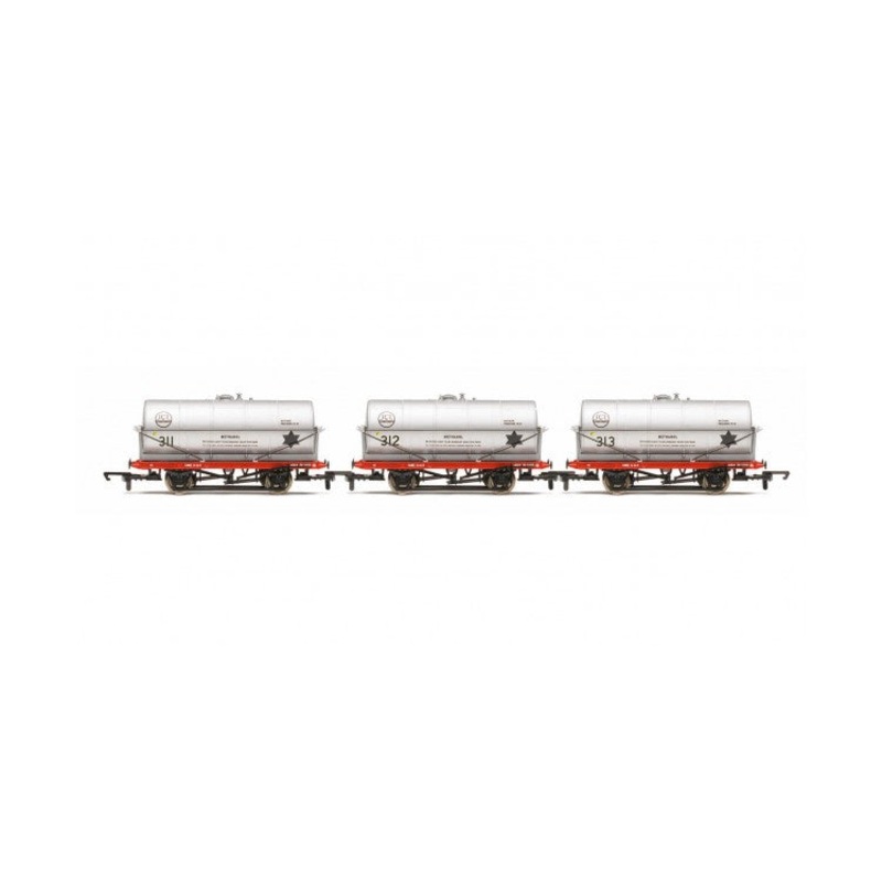 Hornby - RailRoad 20T Tank Wagons three pack - ICI - Era 3/4