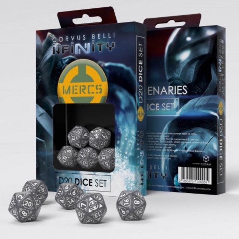 Infinity - Mercenaries D20 Dice Set