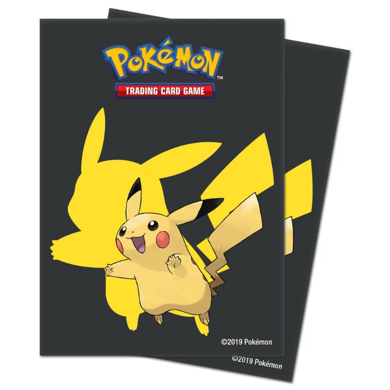 Pokmon - Pikachu Black Card Sleeves 65ct