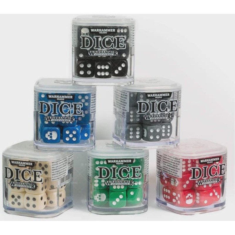 Citadel - 12mm Dice Set  (65-36) (20)(Assorted Colours)