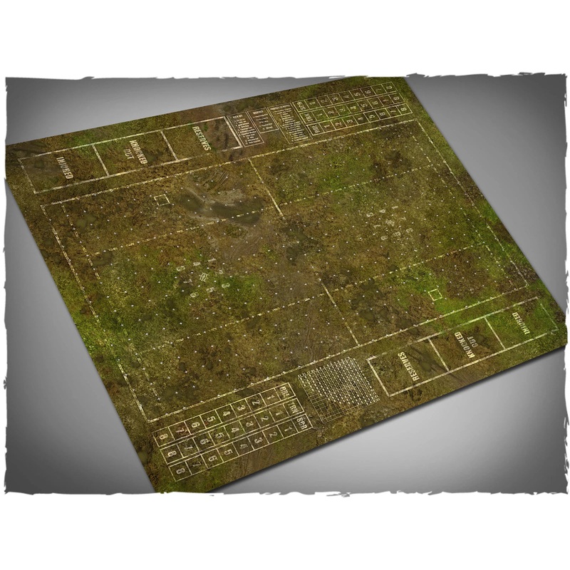 Deep-Cut Studio - Game Mat - Muddy Field (Mousepad Blood Bowl Pitch)