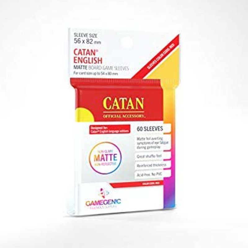 GameGenic - MATTE Sleeves: 56 x 82mm (Catan)