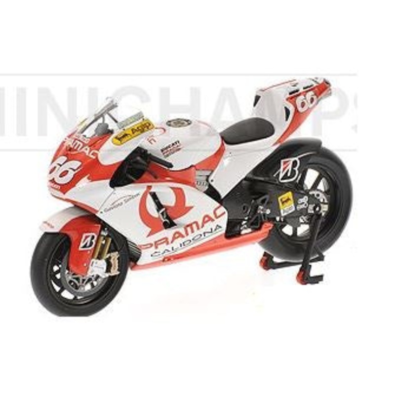 Minichamps - 1/12 Ducati Desmo16 GP7 (A. Hofmann) Pramac D'Antin MotoGP 2007