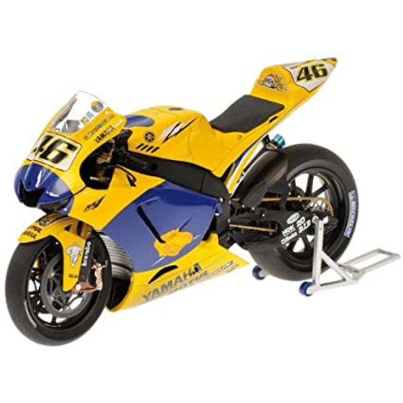 Minichamps - 1/12 Yamaha YZR-M1 (V. Rossi) Camel Yamaha Team MotoGP 2006 Sachsenring Dirty Version