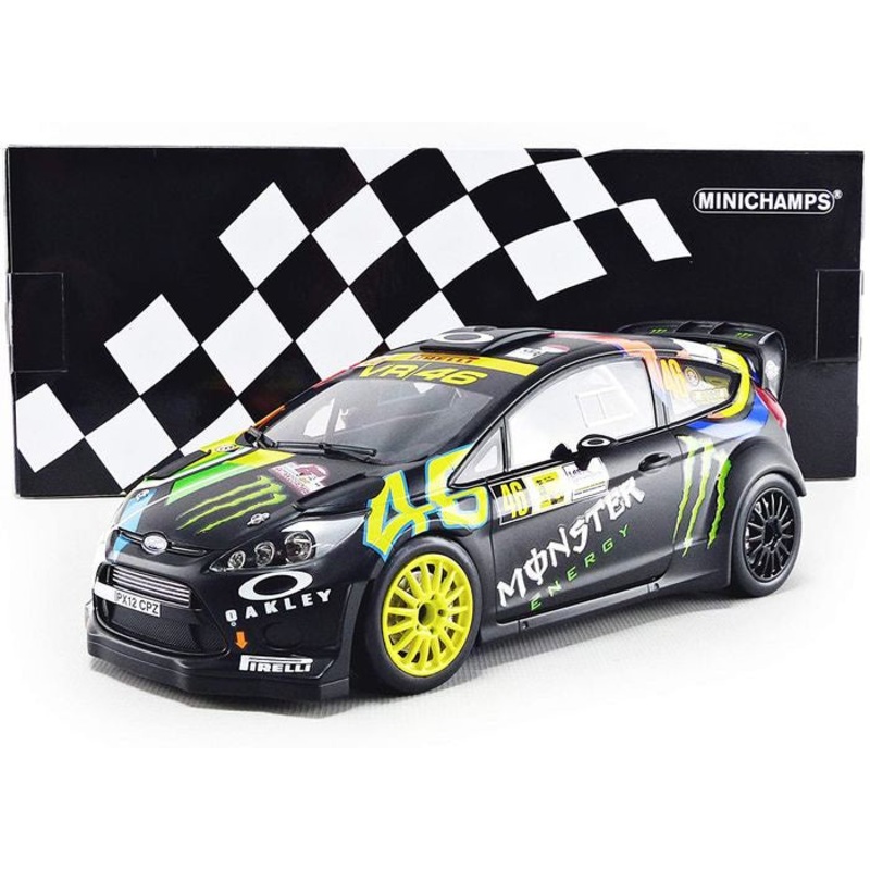 Minichamps - 1/18 Ford Fiesta RS WRC (Rossi/Cassina) Winners Monza Rally Show 2012