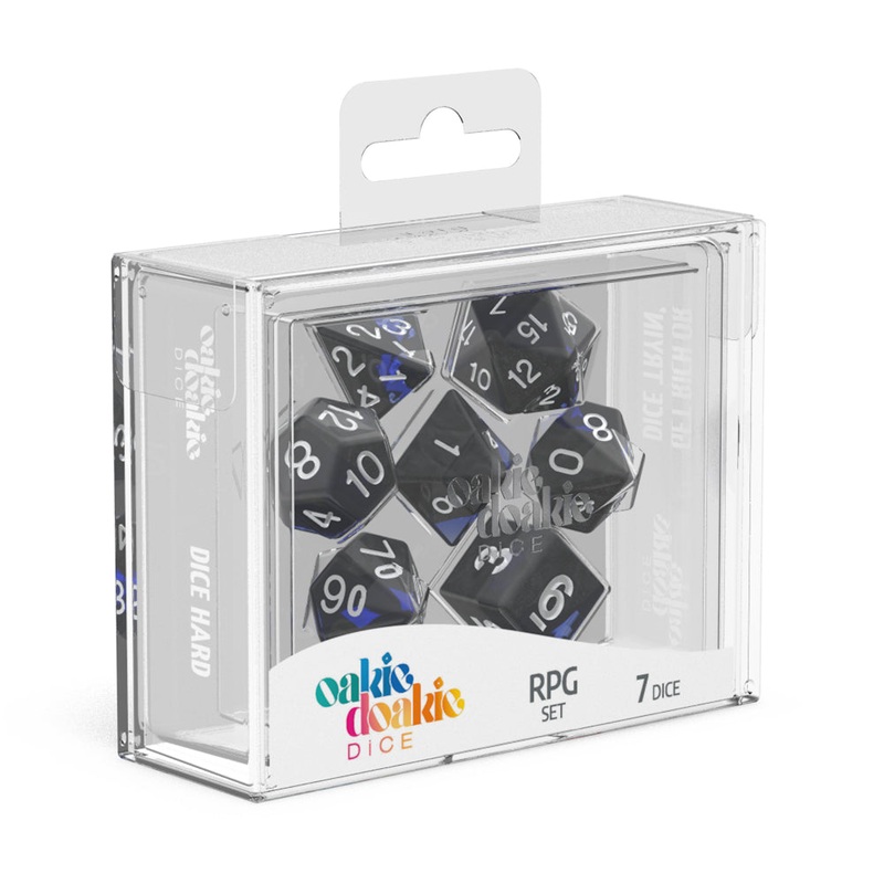 Oakie Doakie Dice - RPG Set Enclave Sapphire (7)