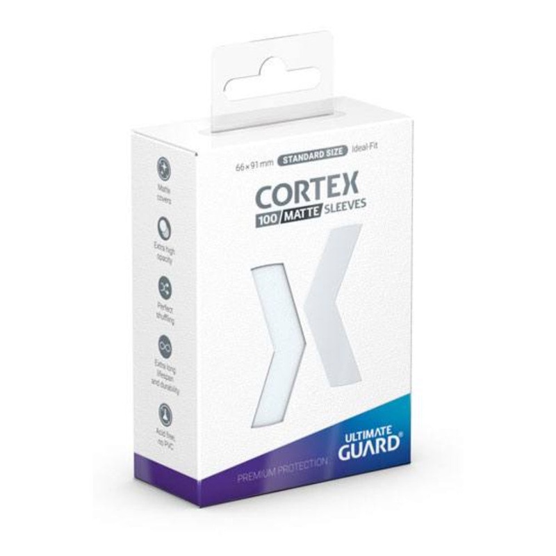 Ultimate Guard - Cortex Sleeves: 66 x 91mm Standard Matte Clear (100)