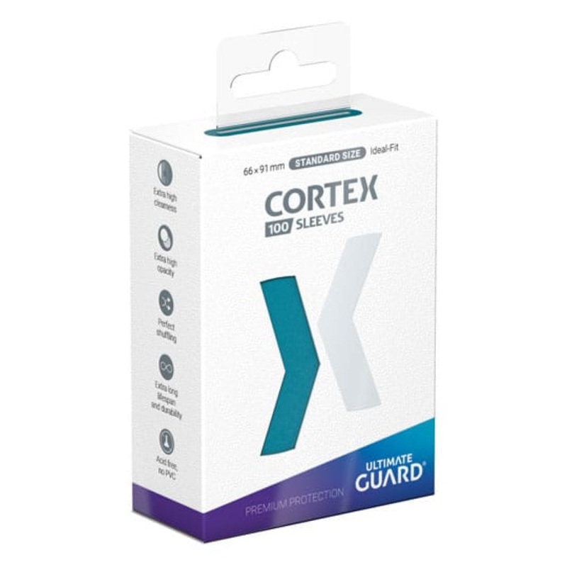 Ultimate Guard - Cortex Sleeves: 66 x 91mm Standard Petrol (100)
