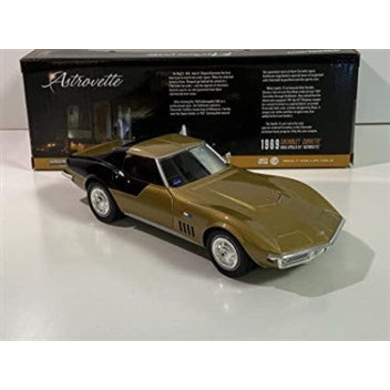 Greenlight - 1/24 Chev Corvette "Astrovette" 1969 (Nasa Apollo XII Astronaut's) (Gold)